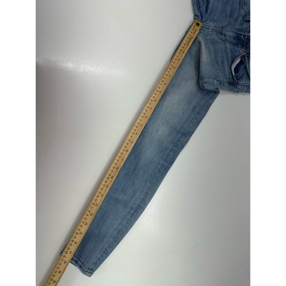 American Eagle Womens Jeans Size 00 Reg Jegging Denim Super Super Stretch - Picture 9 of 11